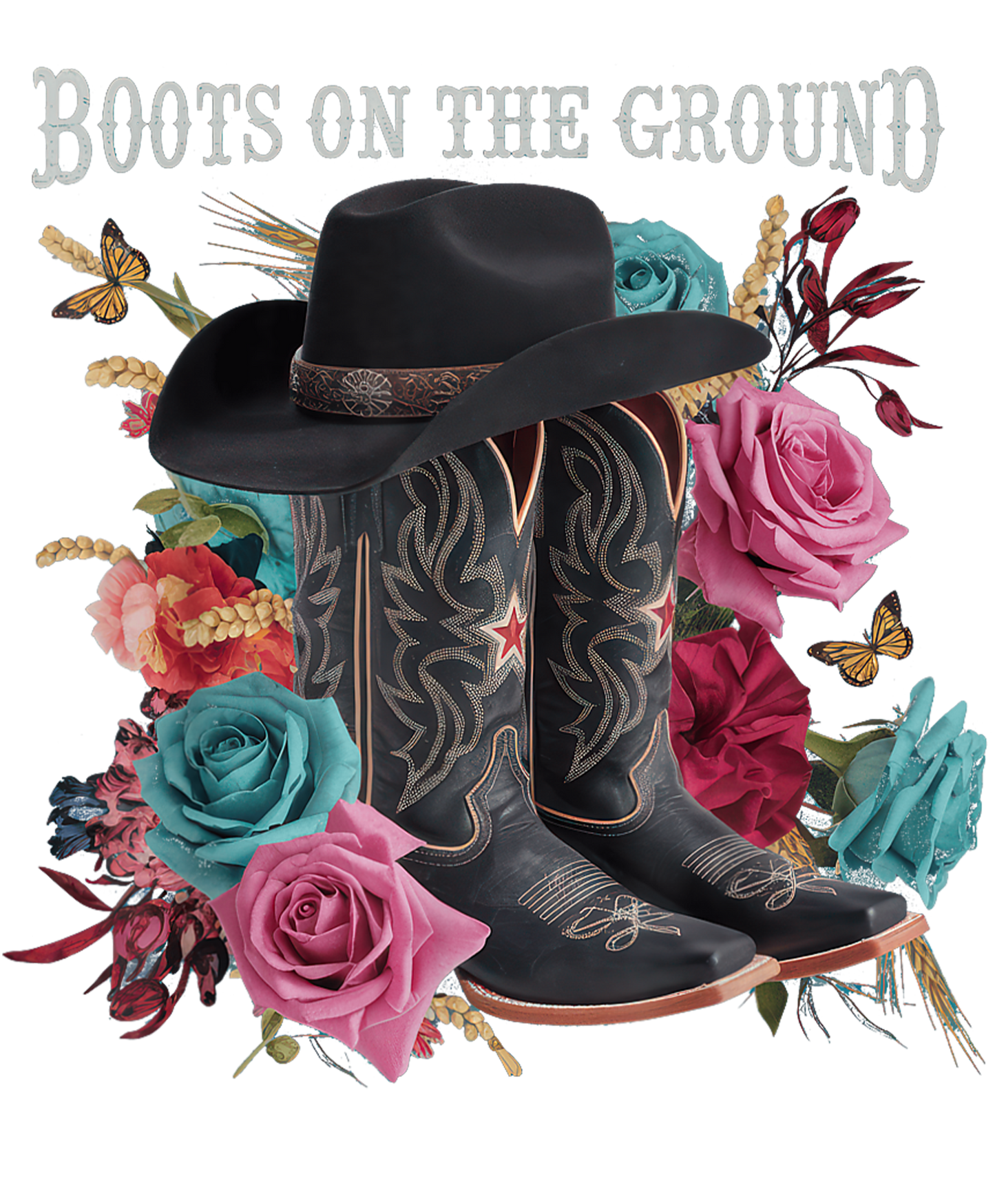 Boots on The Ground Roses