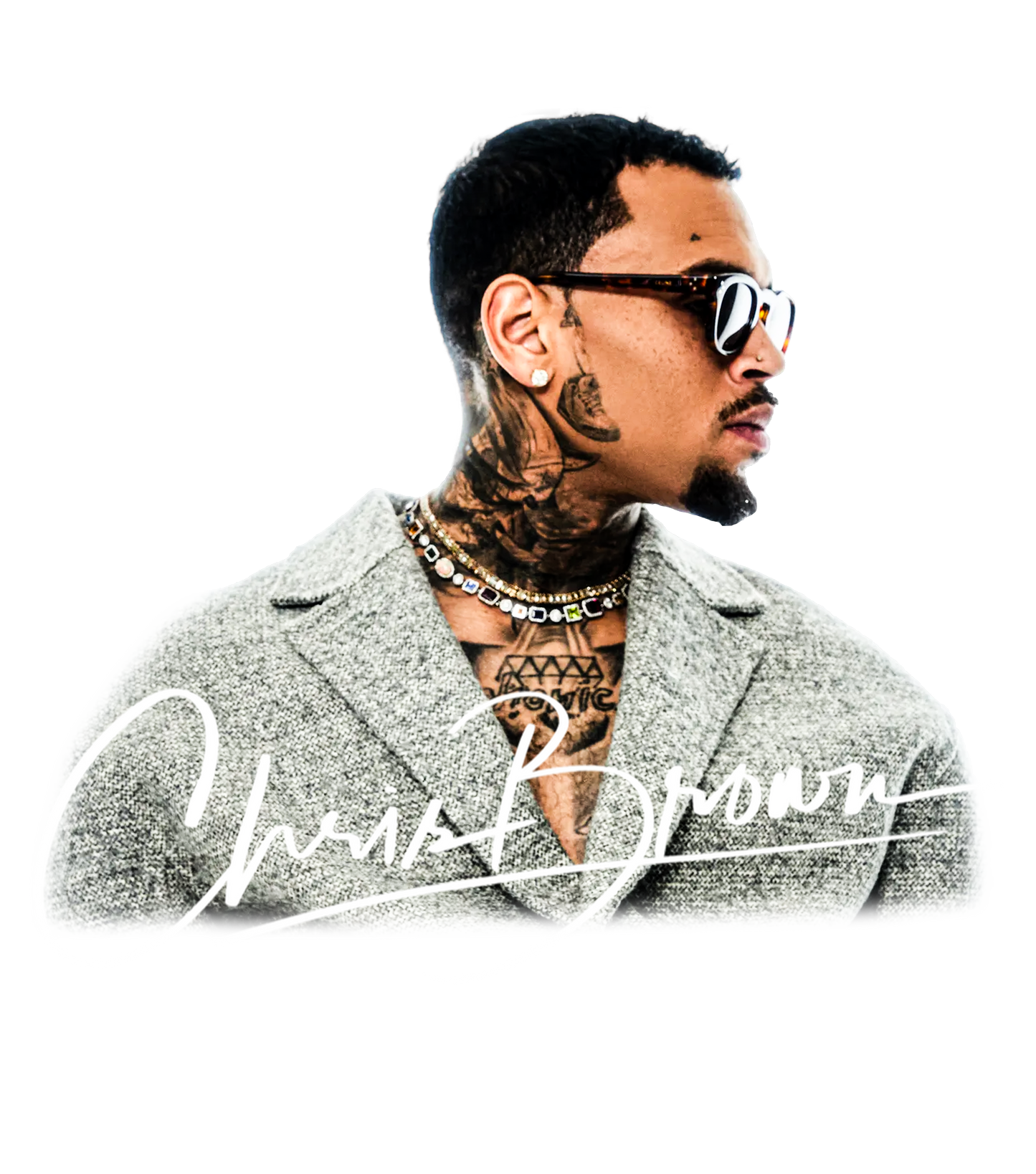 Breezy Bowl Tour Black and White Writing (Head Shot)