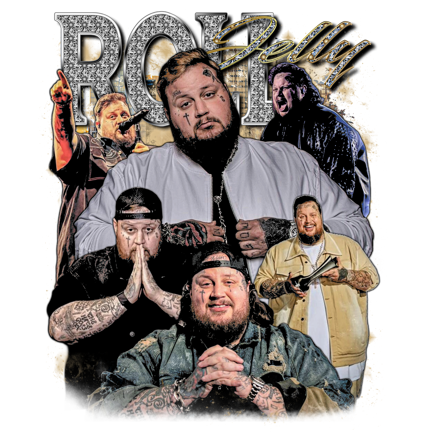 Jelly Roll Concert Tee DTF