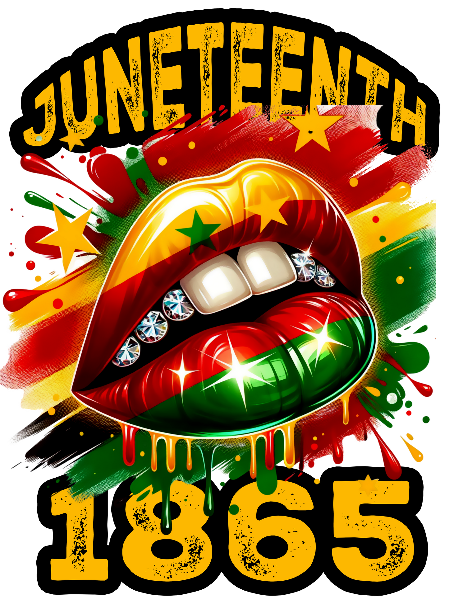 Juneteenth Lips
