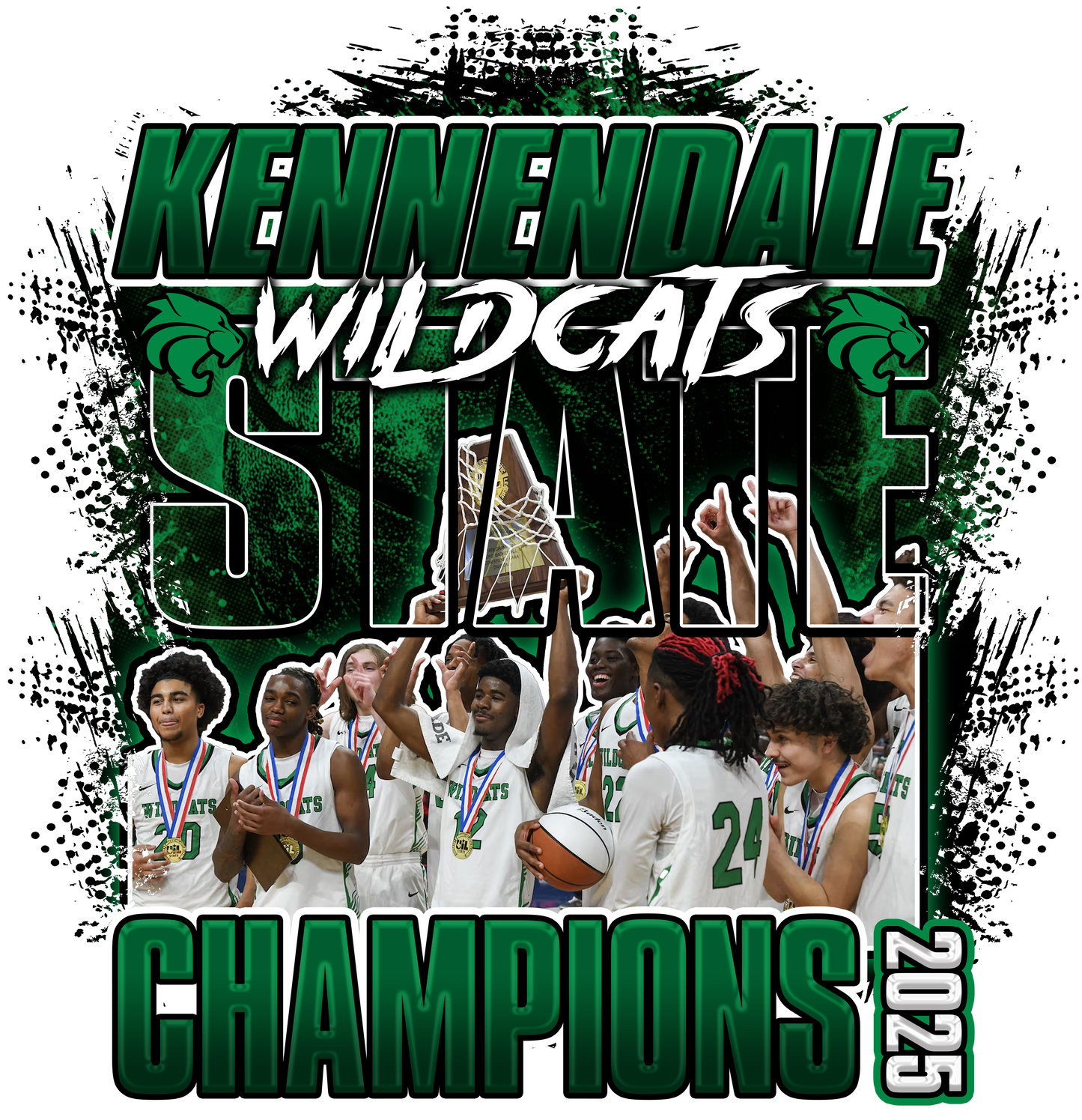 Kennedale Wildcats State Championship DTF Transfer