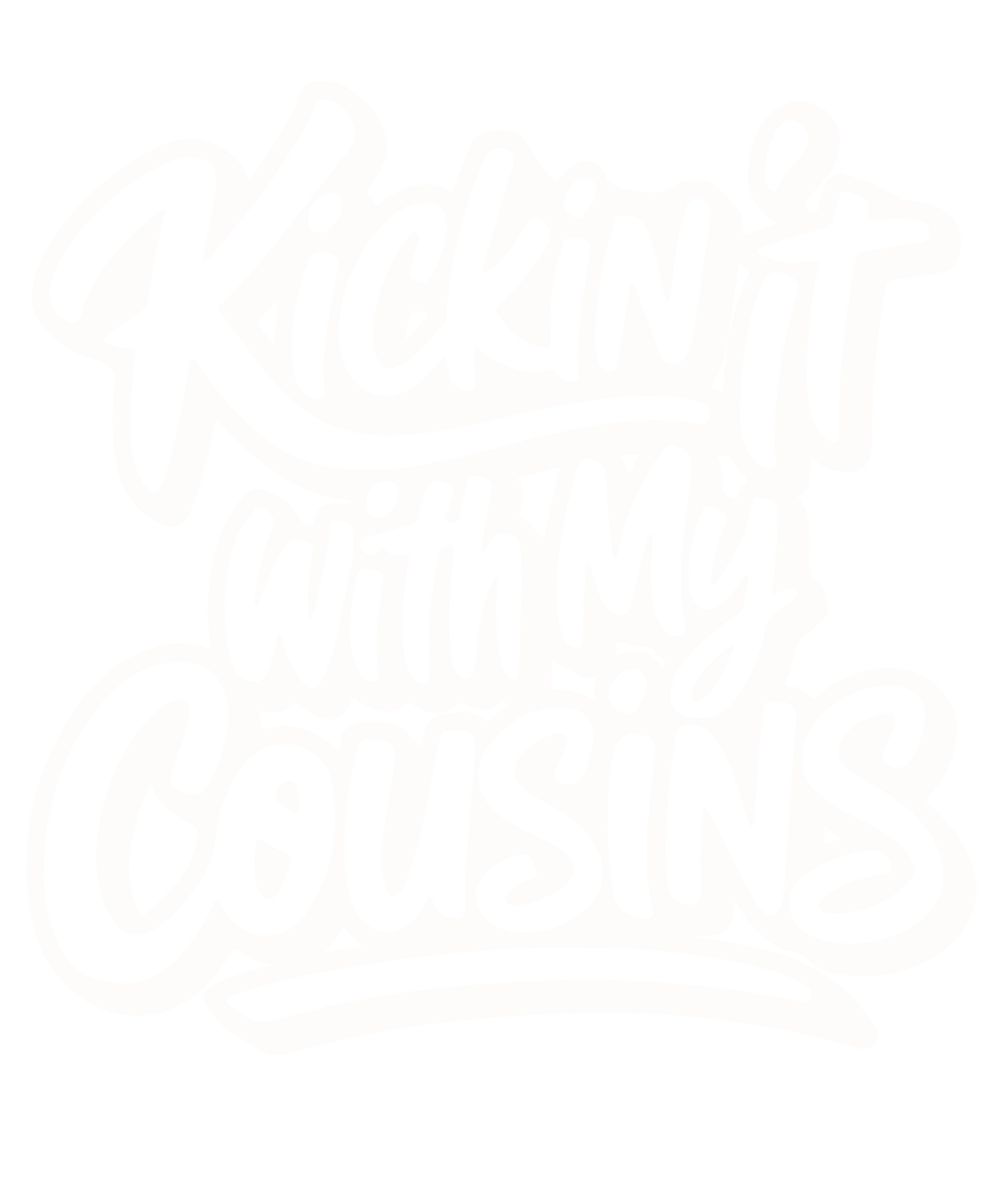 Kicking It With My Cousins