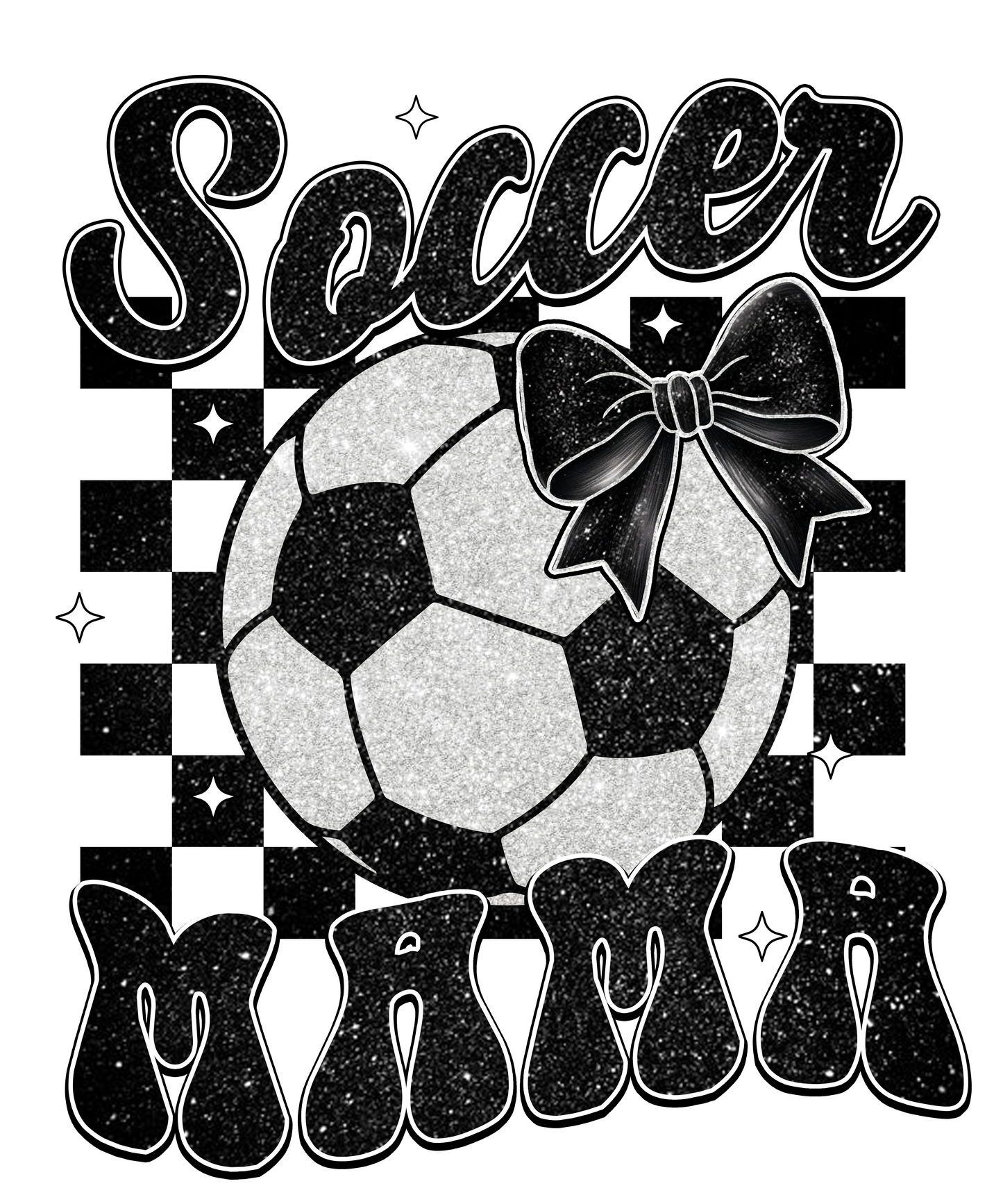Soccer Mama Glitter