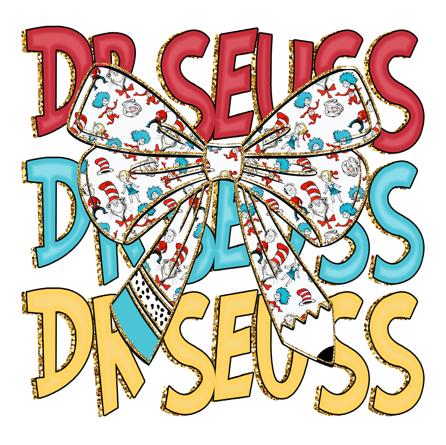 Dr. Seuss Big Bow Pencil