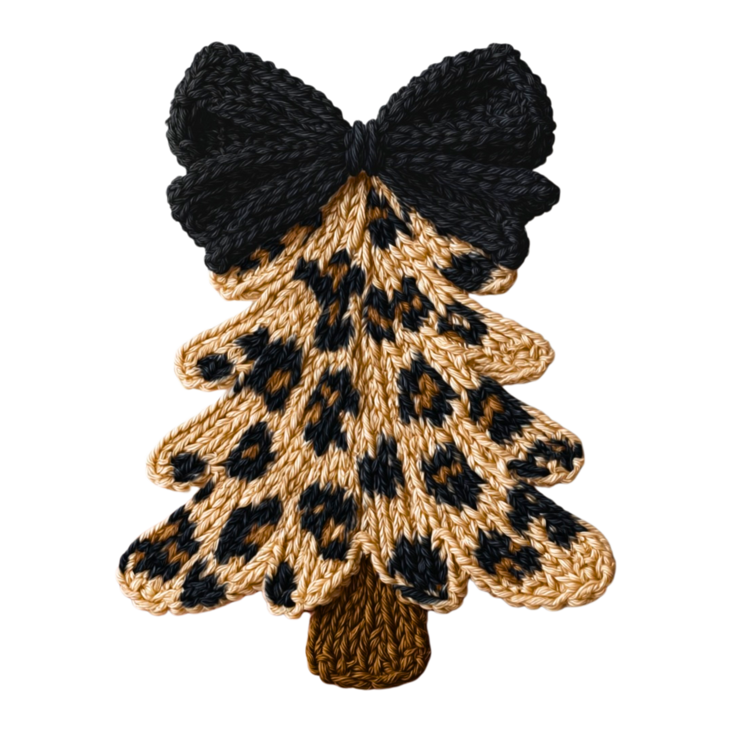 Cheetah Christmas Tree