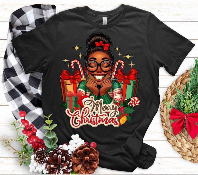 Merry Christmas DTF Transfer