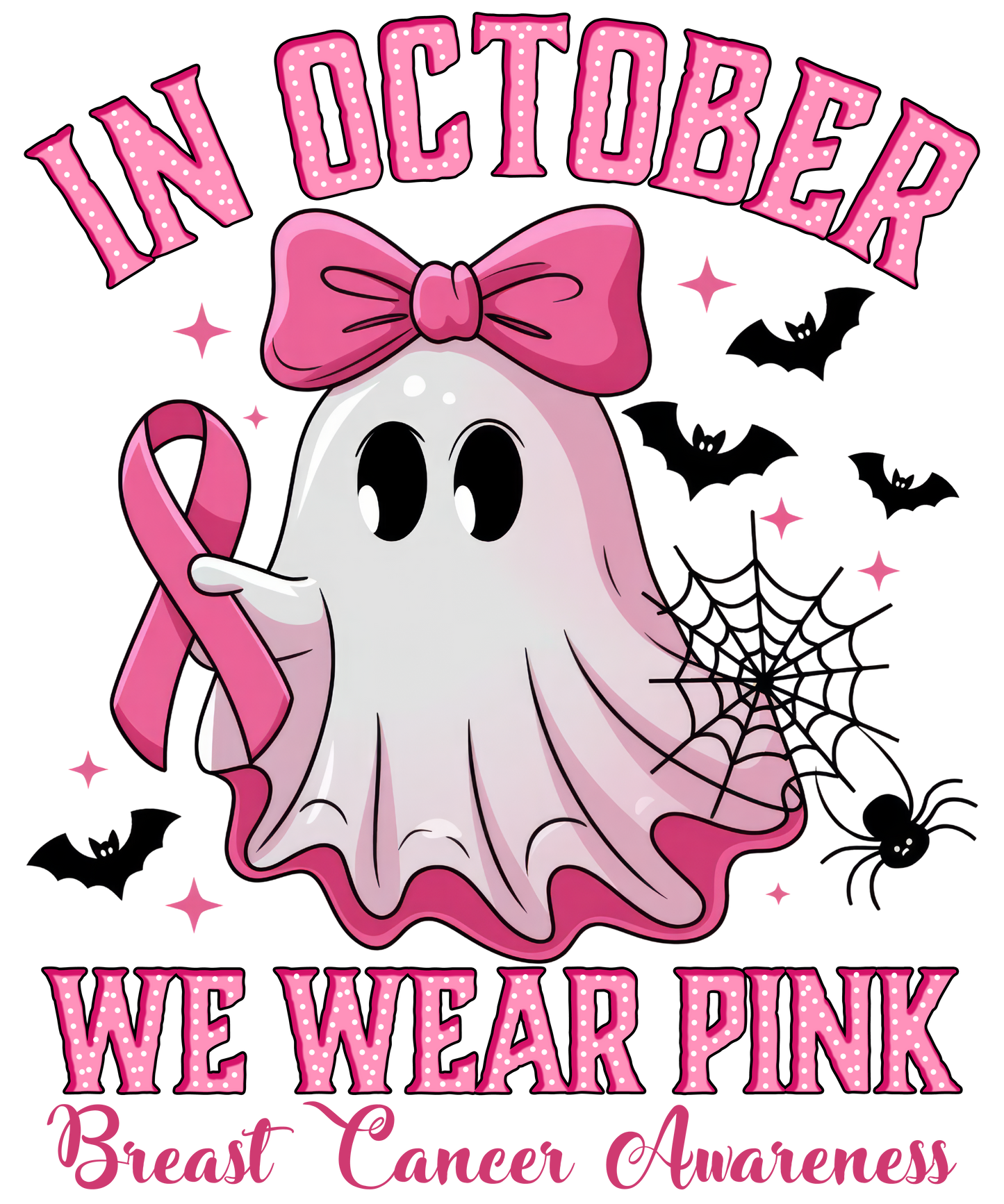 In October we wear pink Ghost