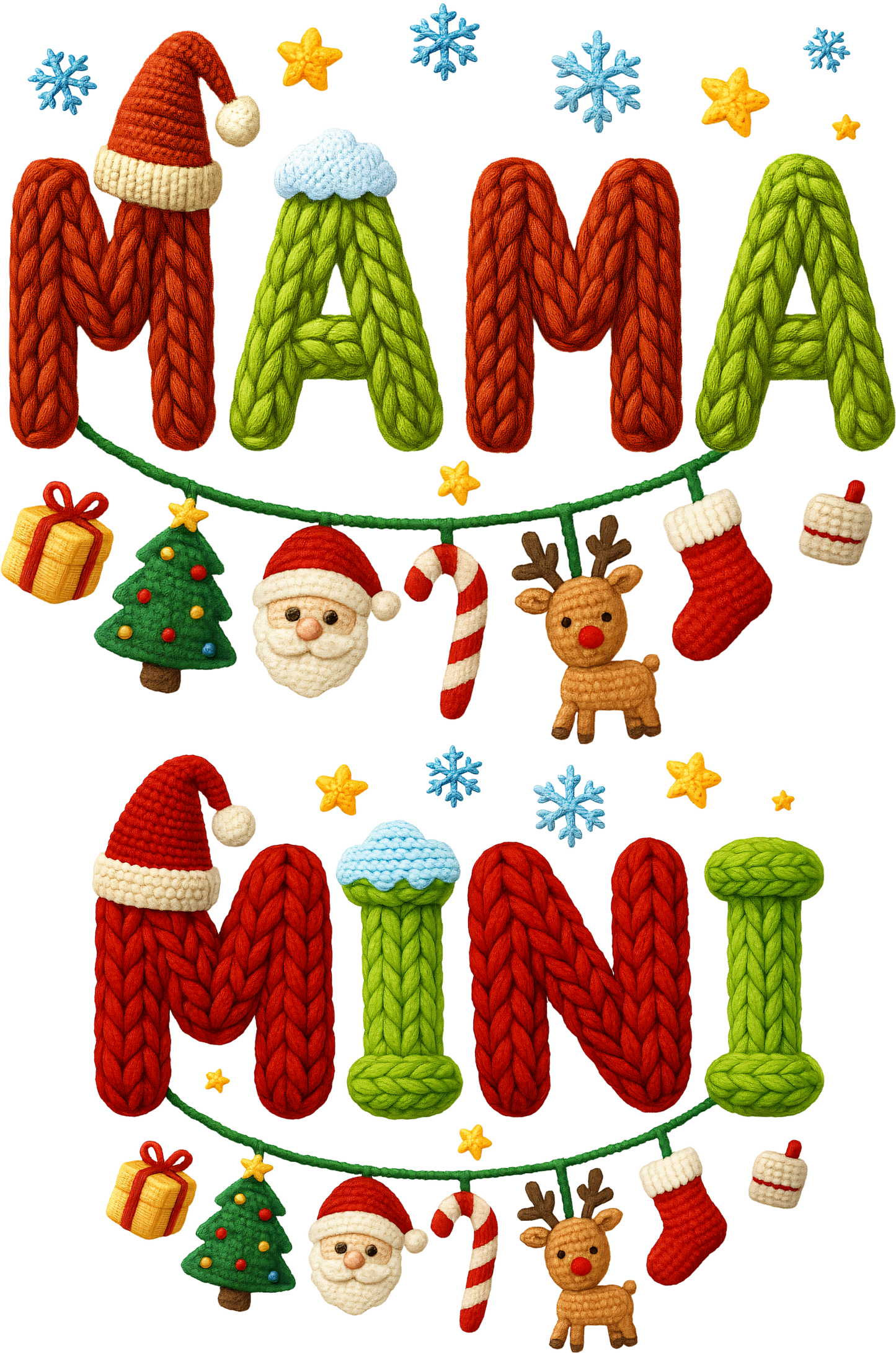 Mama and Mini set 11 and 9 inches