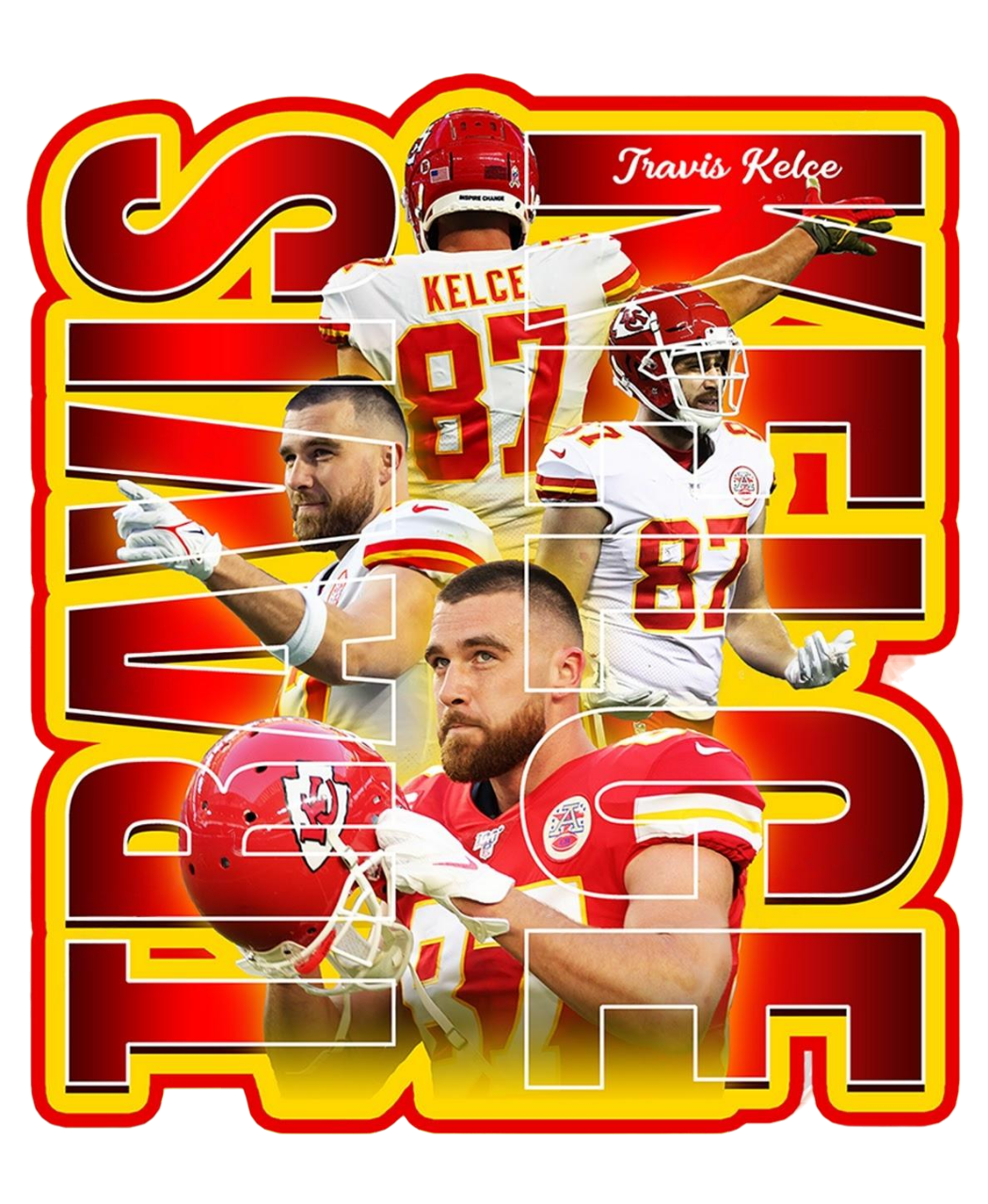 Travis Kelce Football