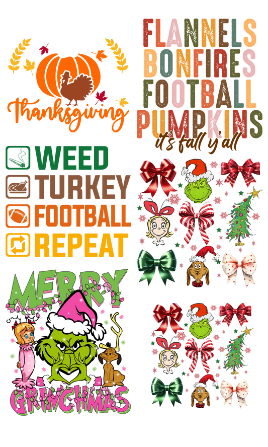 Fall and Christmas