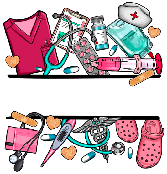 Happy Nurse Week (Comment name to Input (Black Writing)