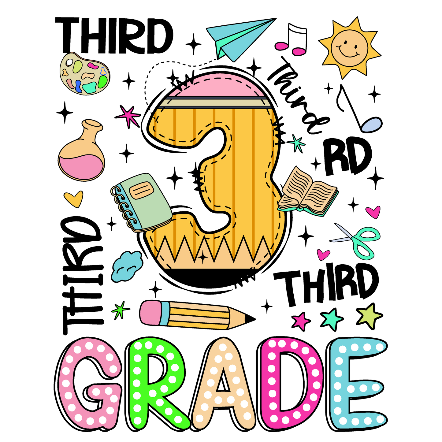 Back to school Pencil