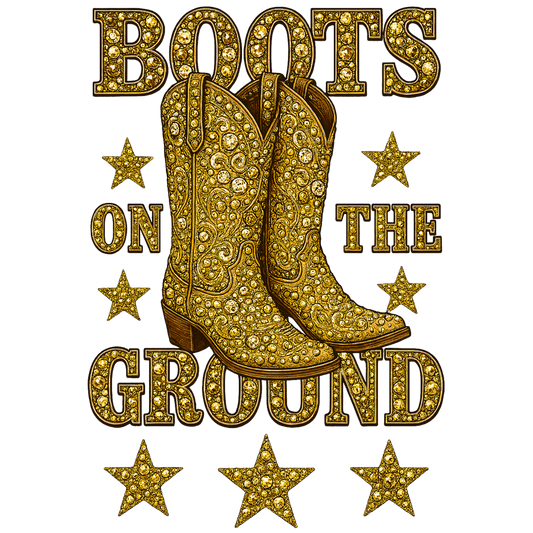 Boots on The Ground Gold