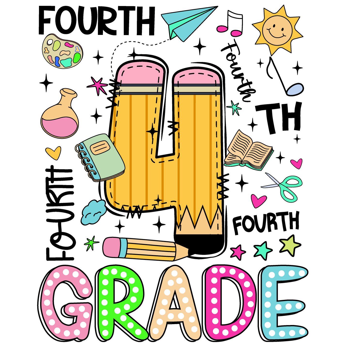 Back to school Pencil