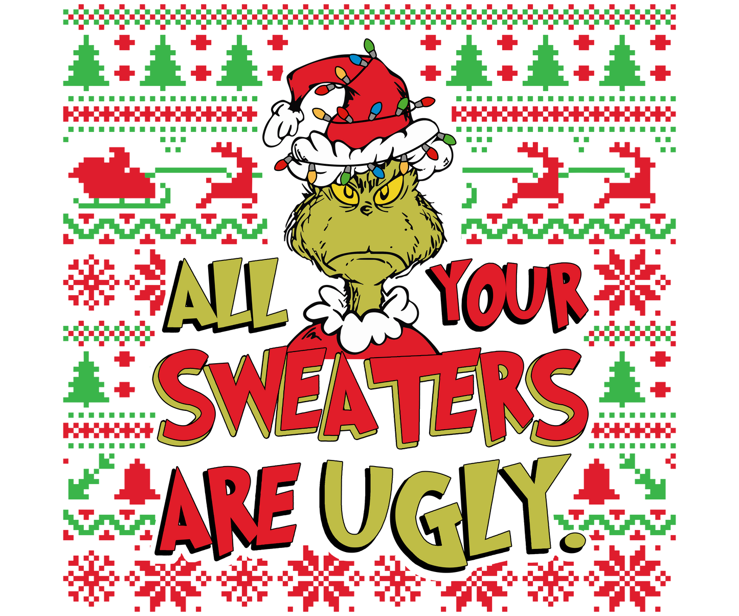 Grinch Ugly Sweater