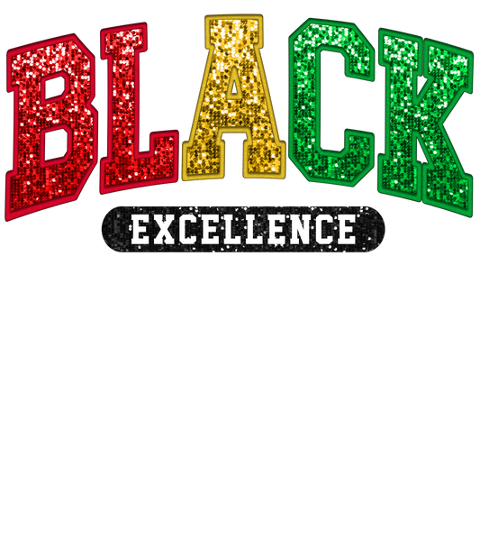 Black Excellence Glitter