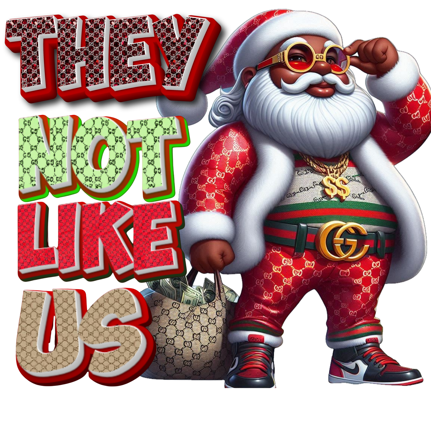 Santa Claus They Not Like Us