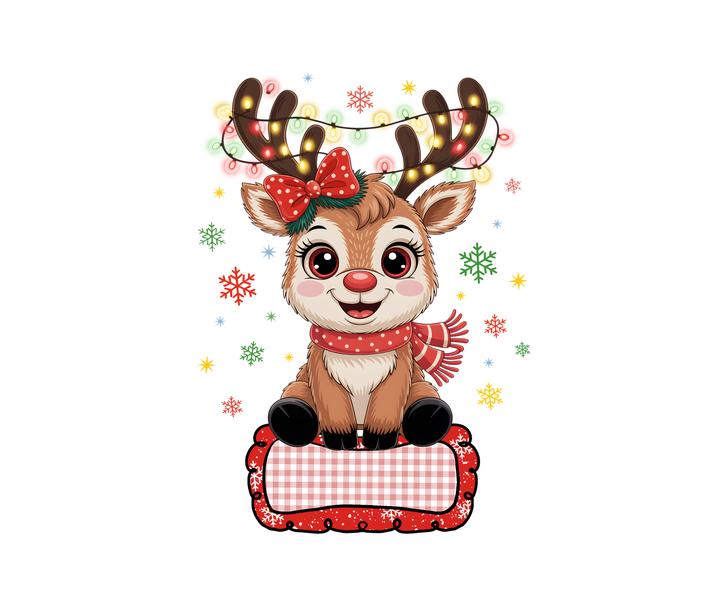 Boy or Girl Reindeer (ADD name in the comment section)
