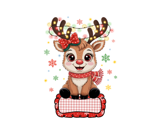 Boy or Girl Reindeer (ADD name in the comment section)