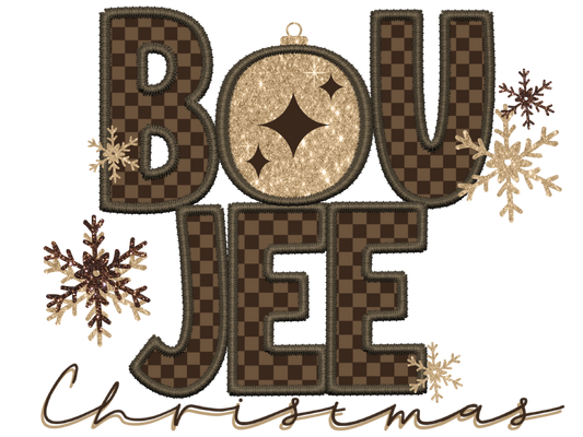 BouJee Christmas DTF Transfer