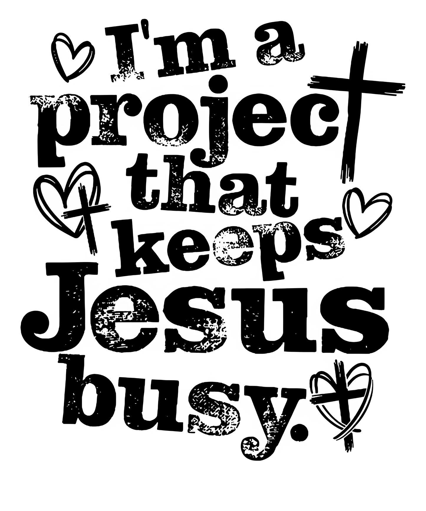 I'm a Project Black/ White writing