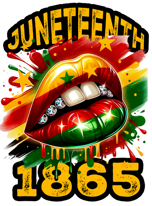 Juneteenth Lips