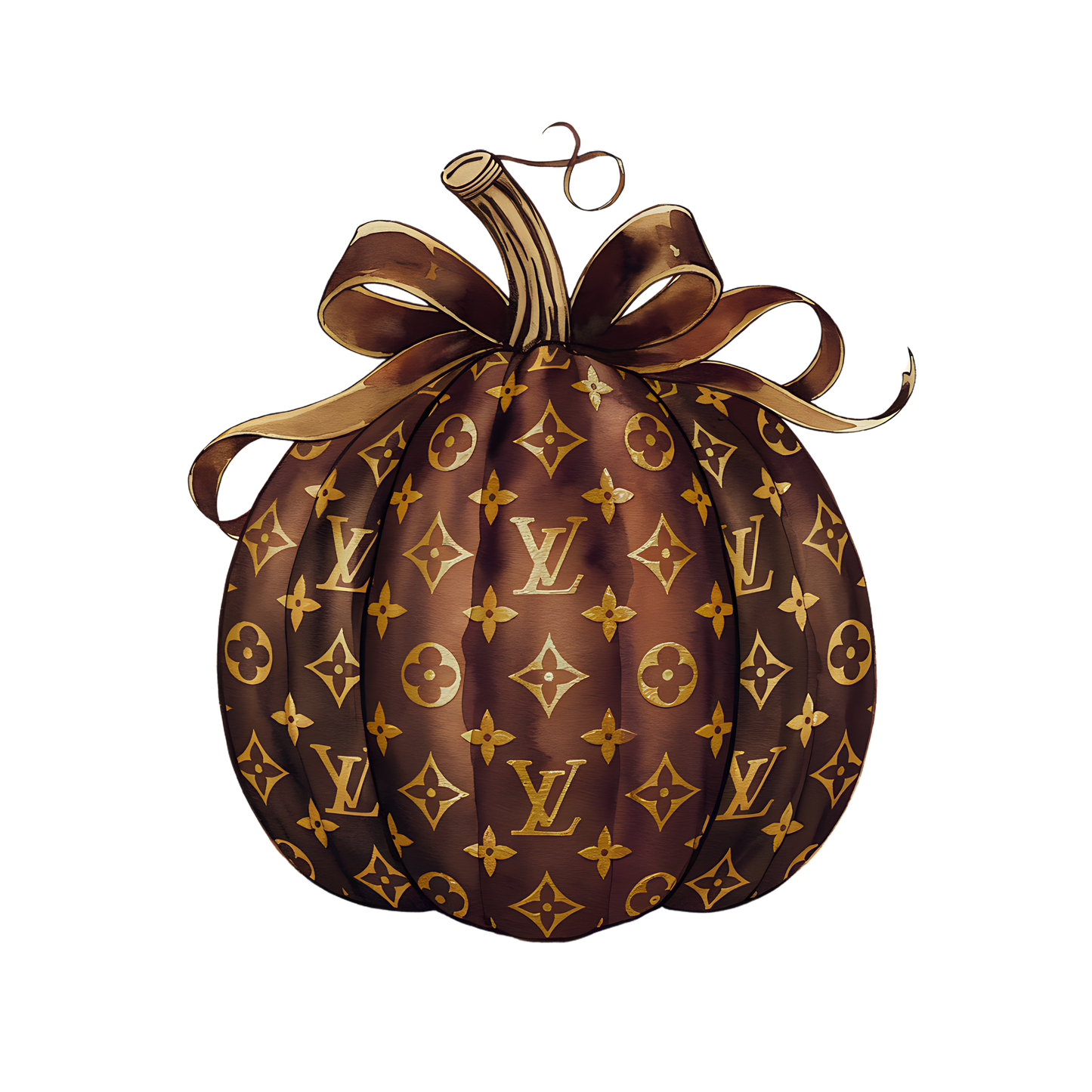 LV Pumpkin  DTF Transfer