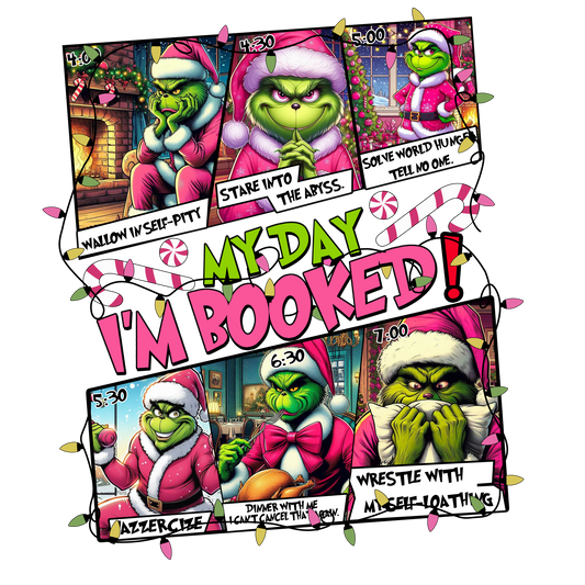 I'm Booked Grinch