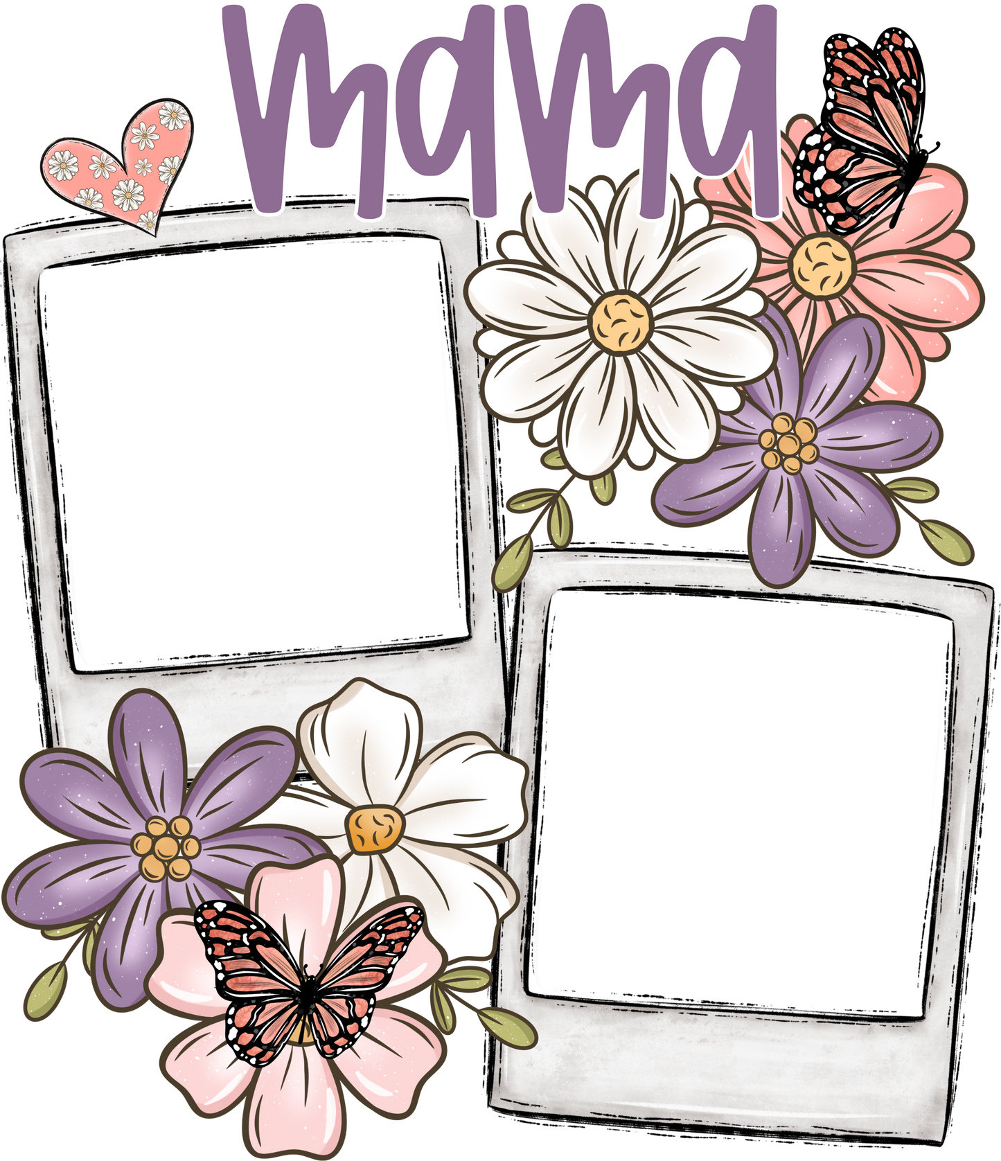 Mother's Day Mama Picture Frame