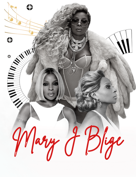 Mary J Blige white