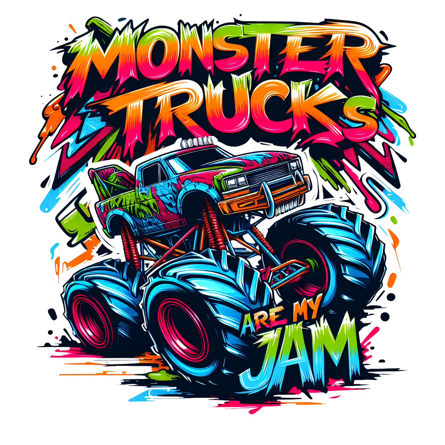 Monster Trucks are my Jam