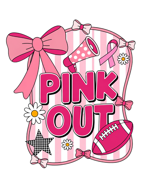 Pink Out Bow