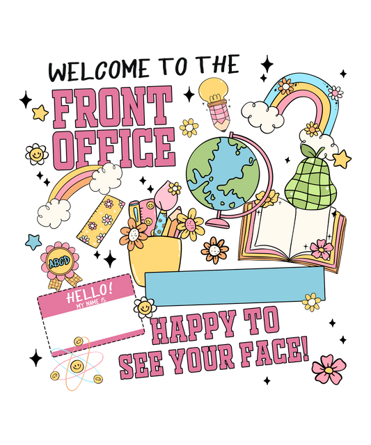 Front Offie (please add in notes name of school and teacher name)