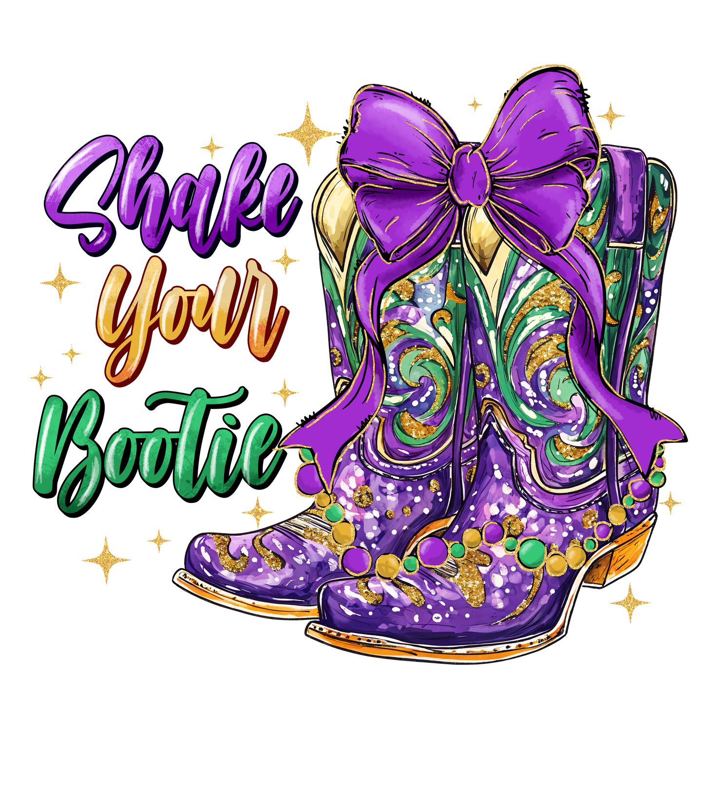 Mardi Gras Shake your Bootie