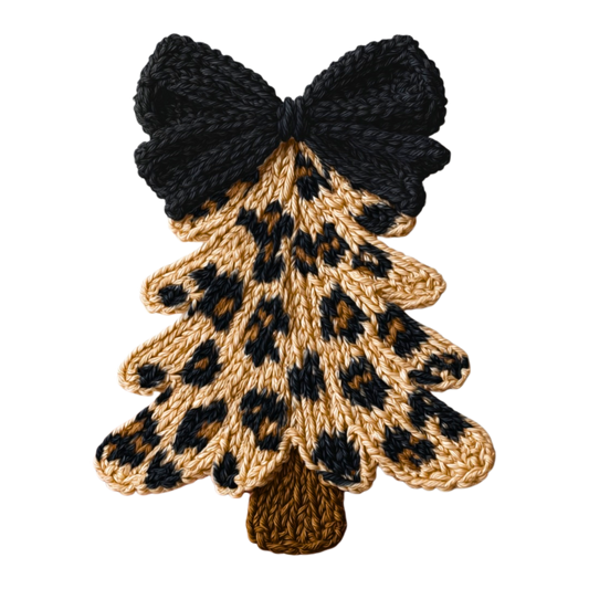 Cheetah Christmas Tree