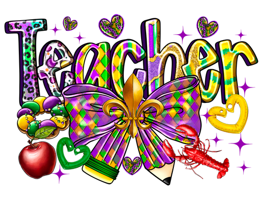 Mardi Gras Teacher