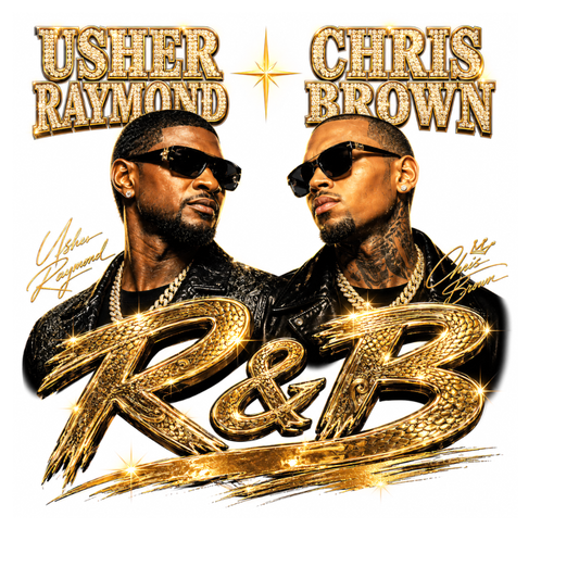 Usher and Chris Gold