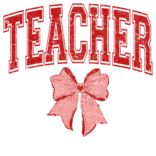 Valentine's Day Teacher Bow