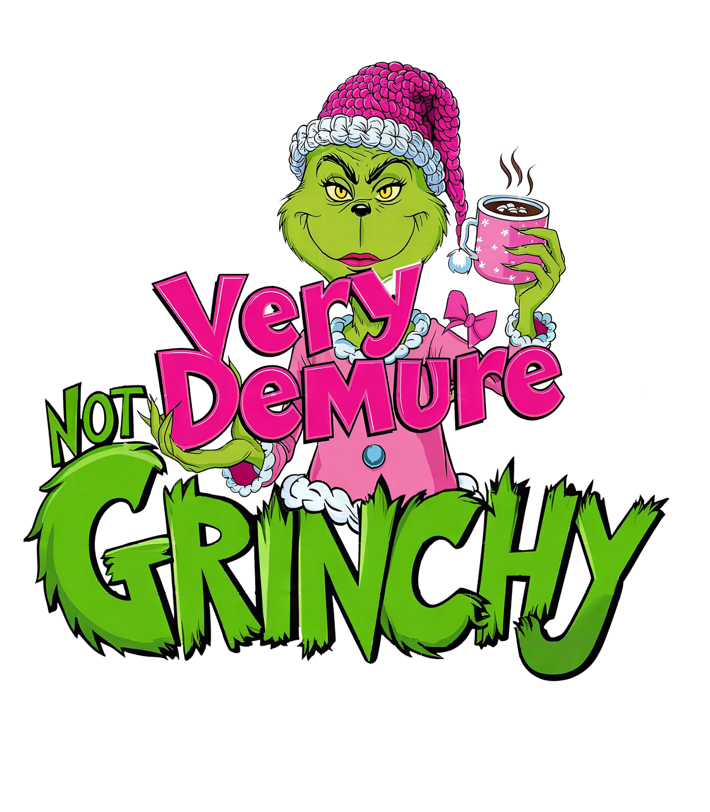 Grinch Very Demure