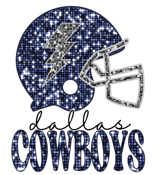 Dallas Glitter Helmet