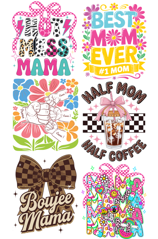 Mother's Day PRE MADE Gang Sheet 6 Images