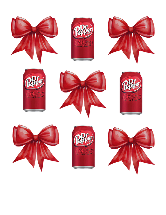 Dr Pepper Bows