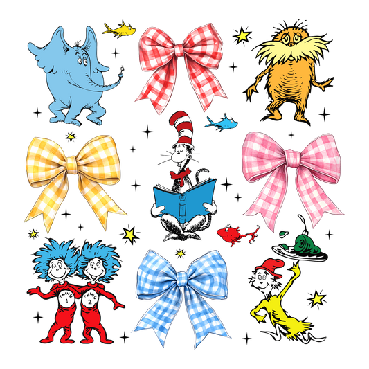 Dr. Seuss 4 bows