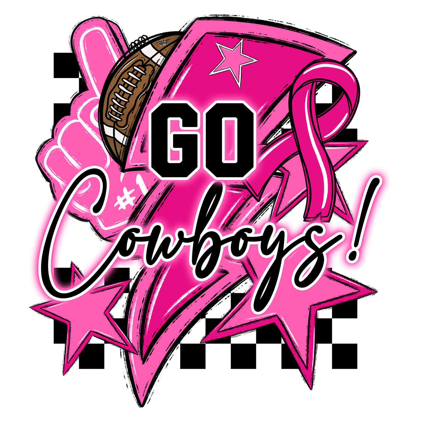 Go Cowboys Pink
