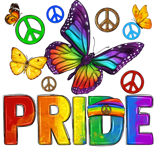 PRIDE butterfly