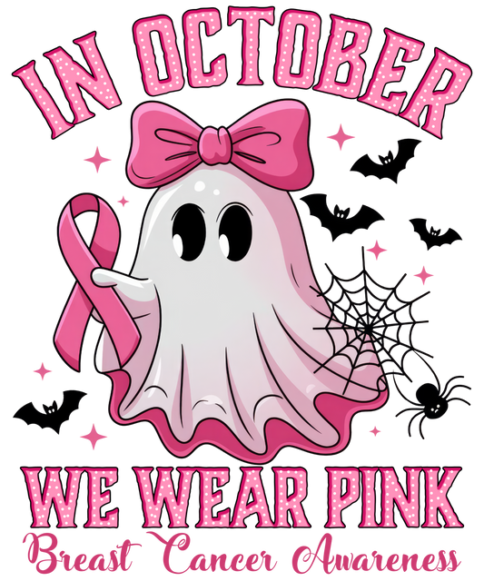 In October we wear pink Ghost