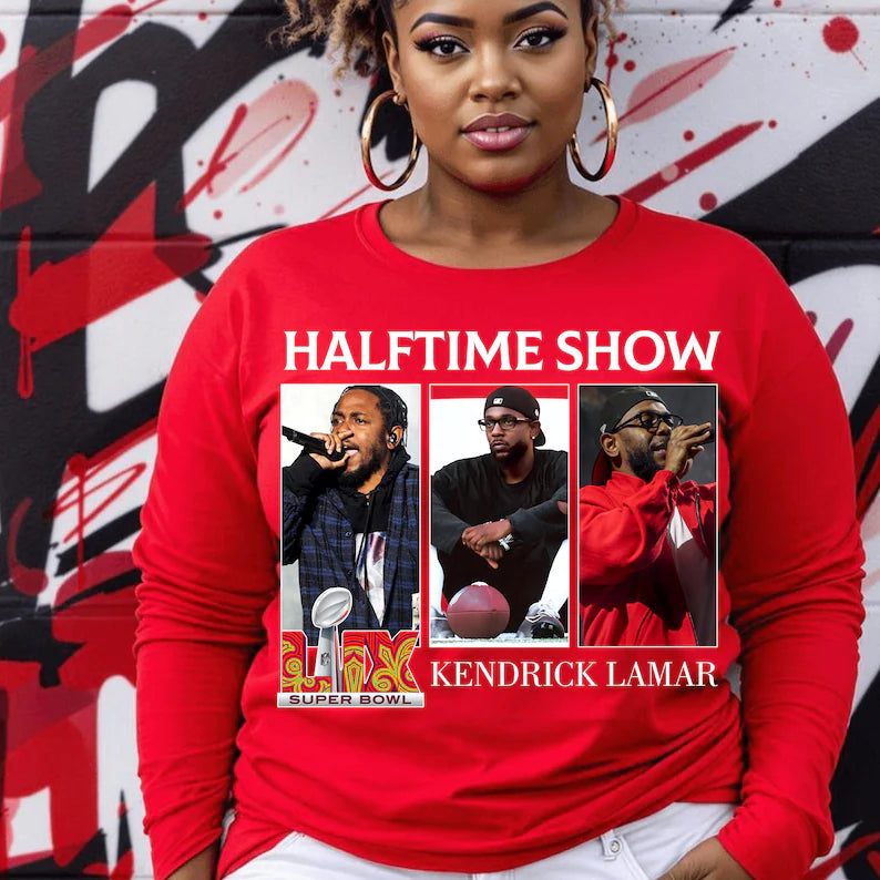3 pictures KL Halftime Show SuperBowl 2025