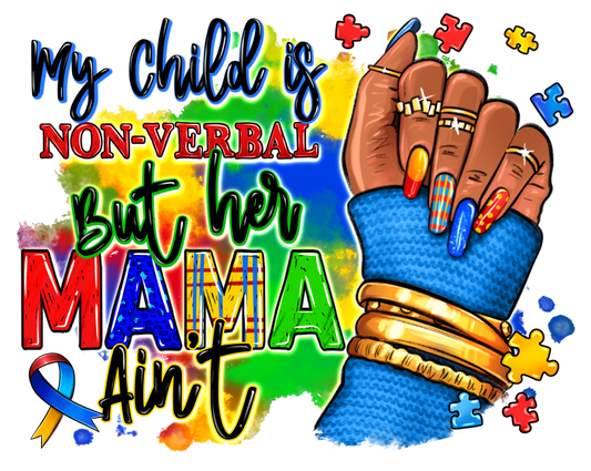 Autism My Child is Non Verbal