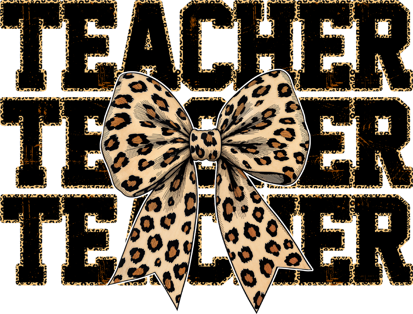 Teacher Cheetah Bow