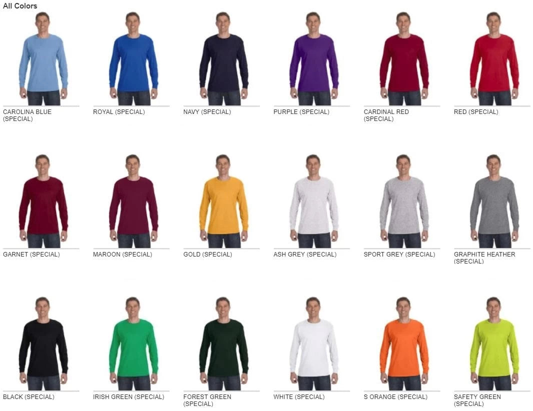 Gildan Long Sleeve Shirt (Unisex)